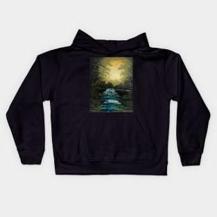 Quiet Stream Kids Hoodie